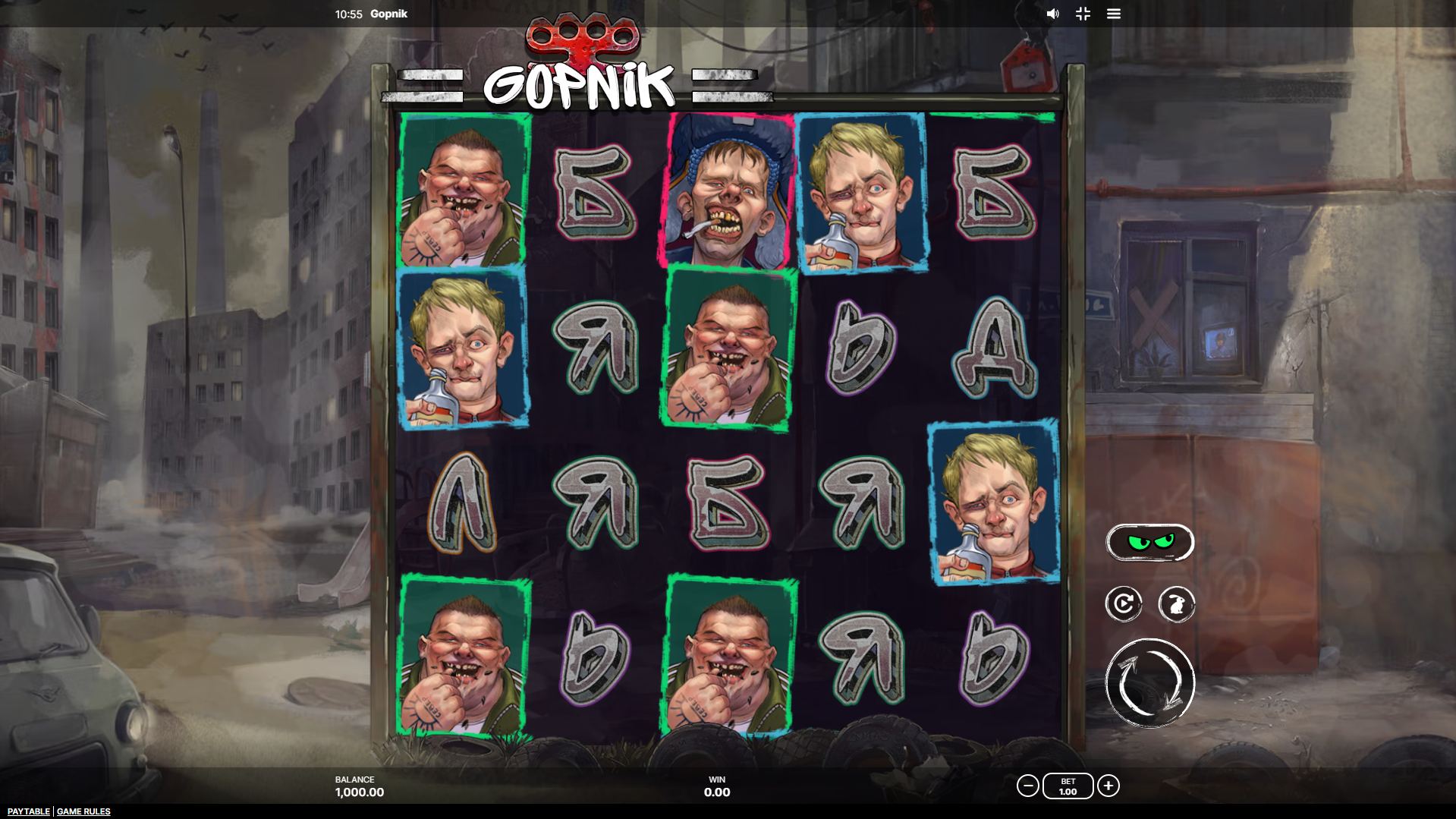 Gopnik Base Game Play